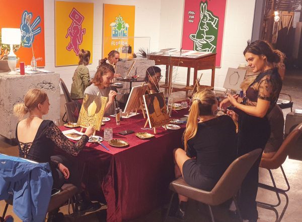 Paint & Sip Evenings with Irenee Messia